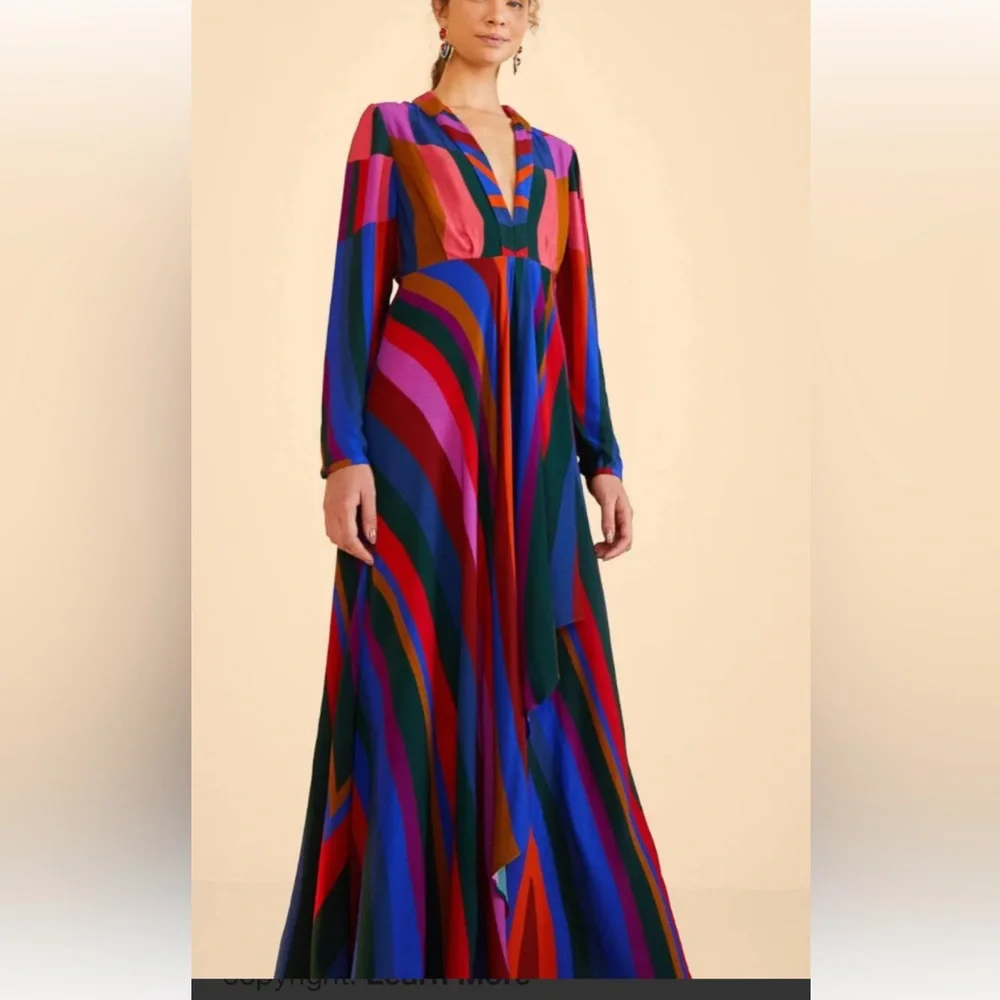 FARM Rio Magic Stripes Maxi - Picture 4 of 12